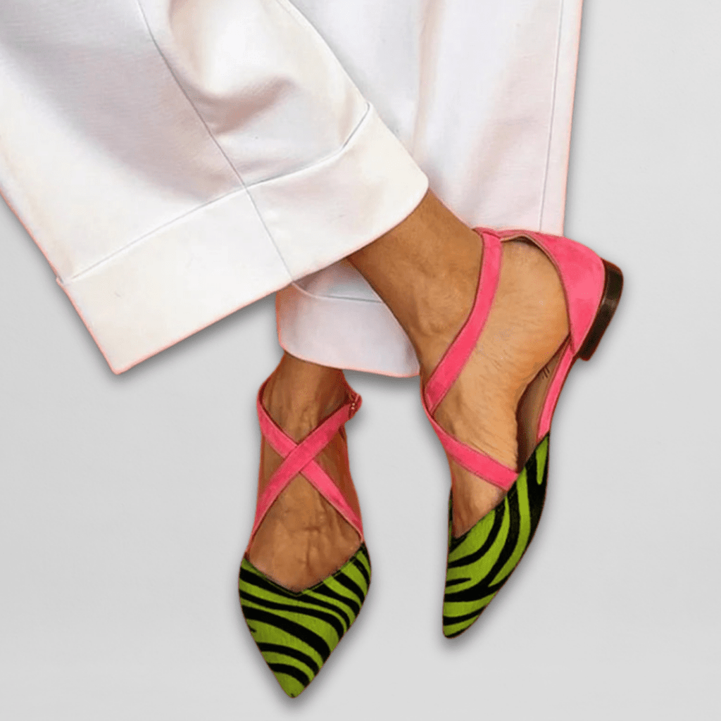 P|H - Crossover Strap Ballet Flats Helen