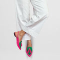 P|H - Fringed Ankle-Strap Ballet Flats Evelyn