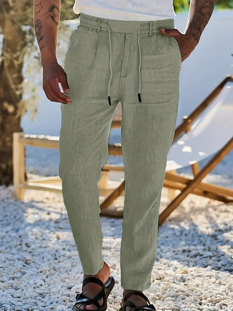 P|H - Linen Wide Leg Pant Marcel