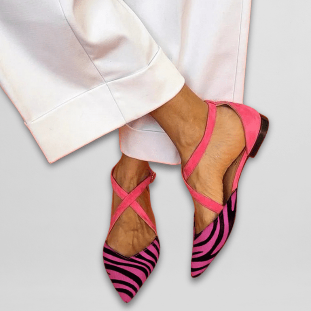 P|H - Crossover Strap Ballet Flats Helen