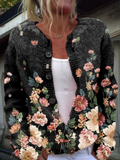 P|H - Midnight Floral Knit Cardigan Pamela