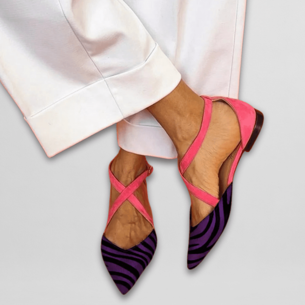 P|H - Crossover Strap Ballet Flats Helen