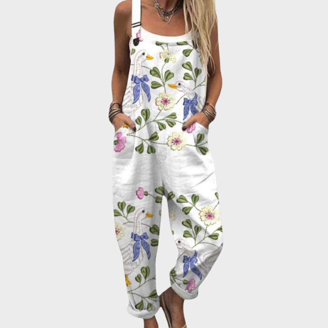 P|H - Comfortable Printed Overall Françoise