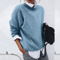 P|H - Soft Crewneck Pullover Sweater Rose
