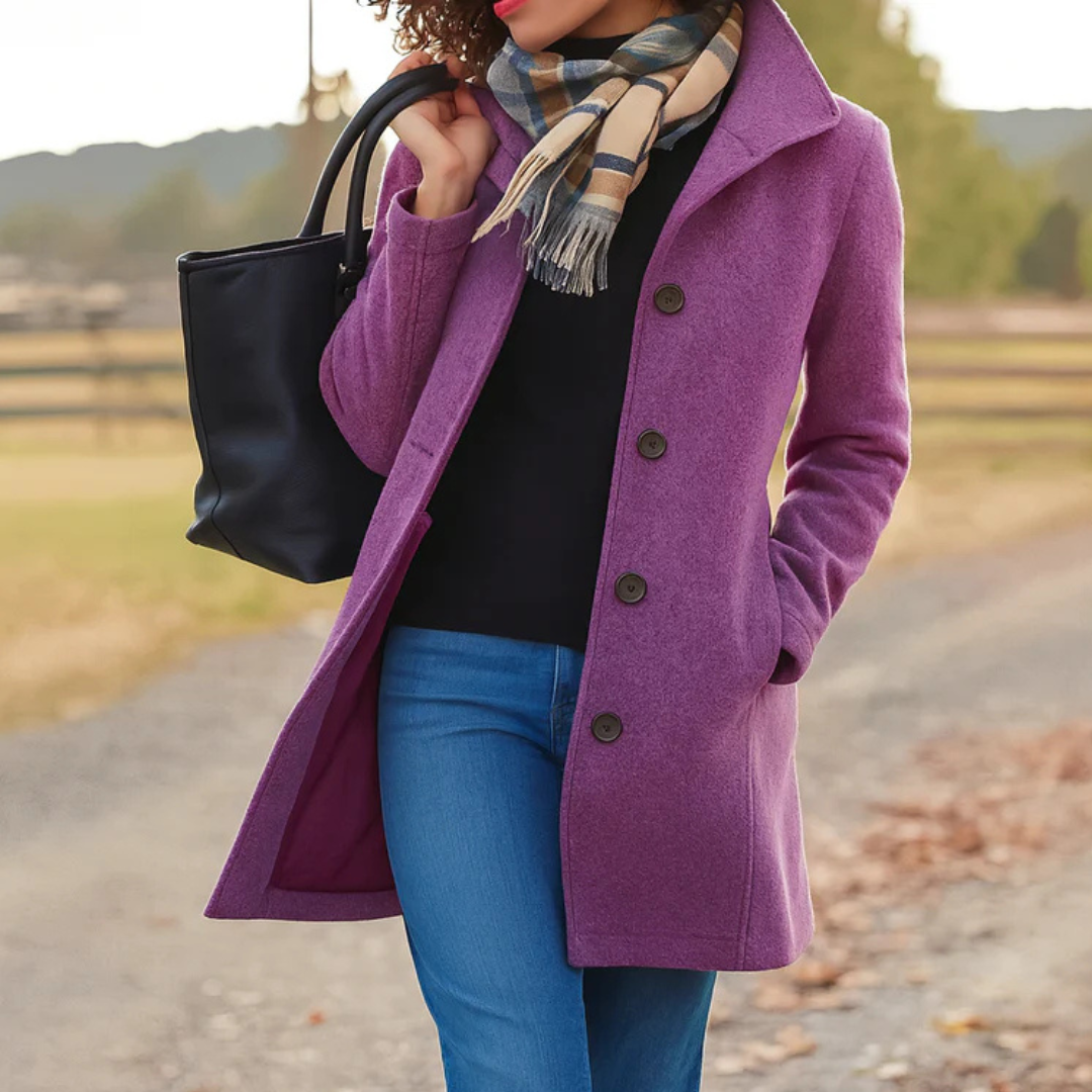 P|H - Classic Single-Breasted Coat Joyce