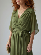 P|H - Draped Midi Dress Taylor
