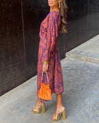 P|H - Floral Midi Dress Florentine