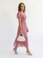 P|H - Off-Shoulder Floral Midi Dress Odette