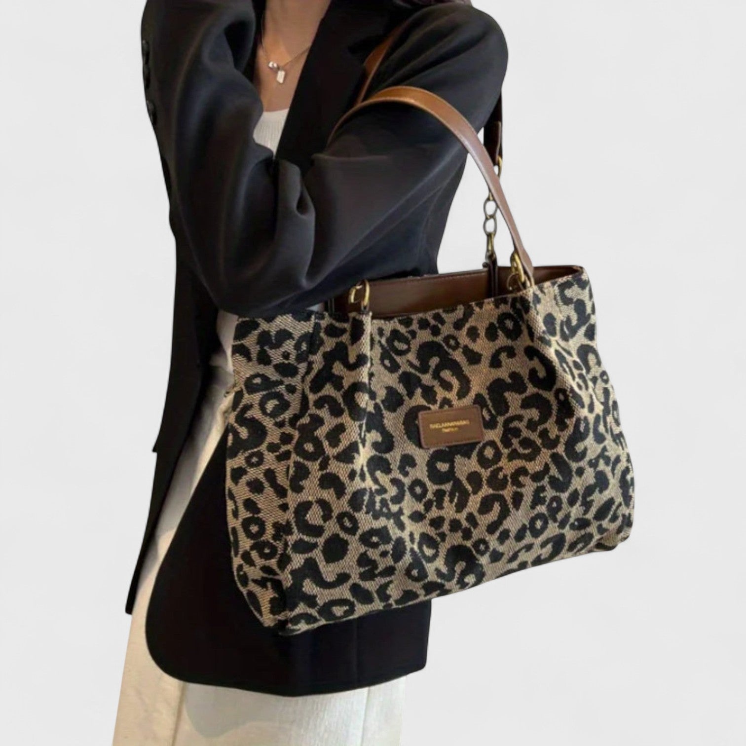 P|H - Shopping Bag Léopard