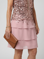 P|H - Ruffled Knee-Length Dress Nina