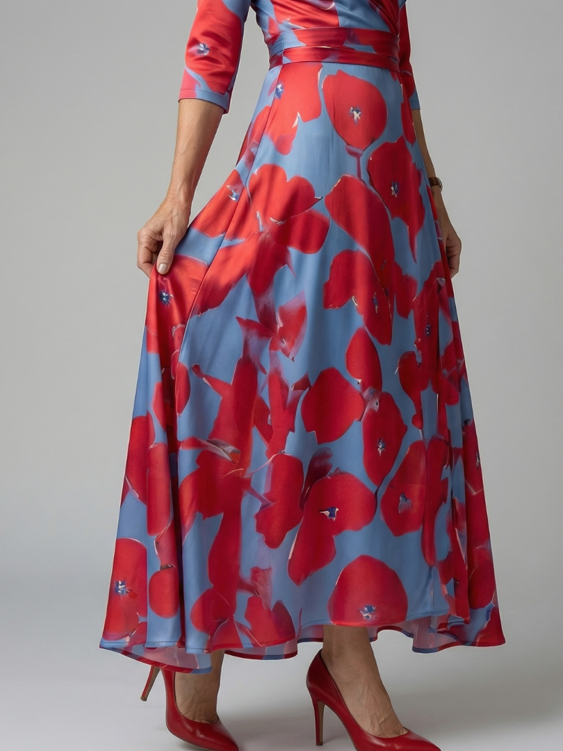 P|H - Tiered Midi Dress Celine