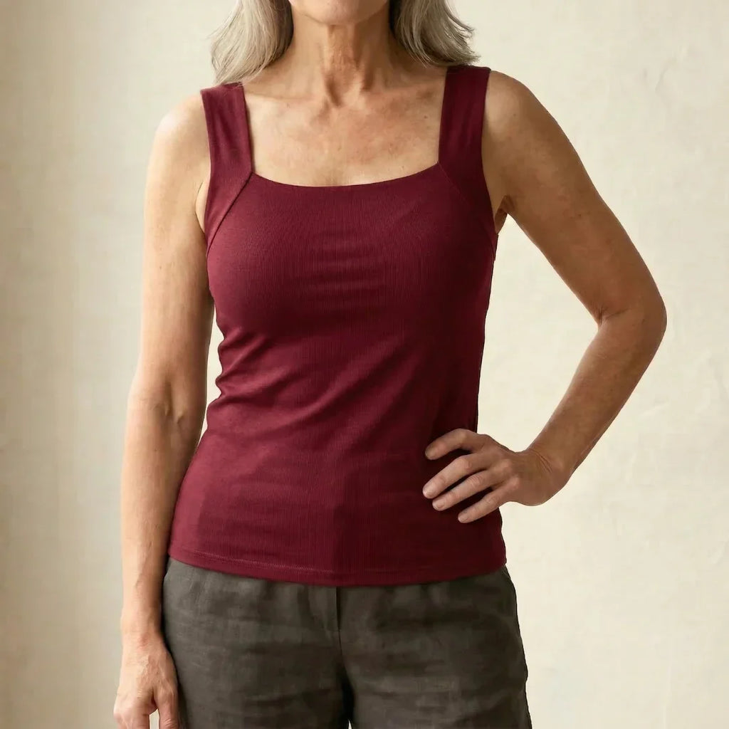 P|H - Built-In Bra Tank Top for Women Cynthia