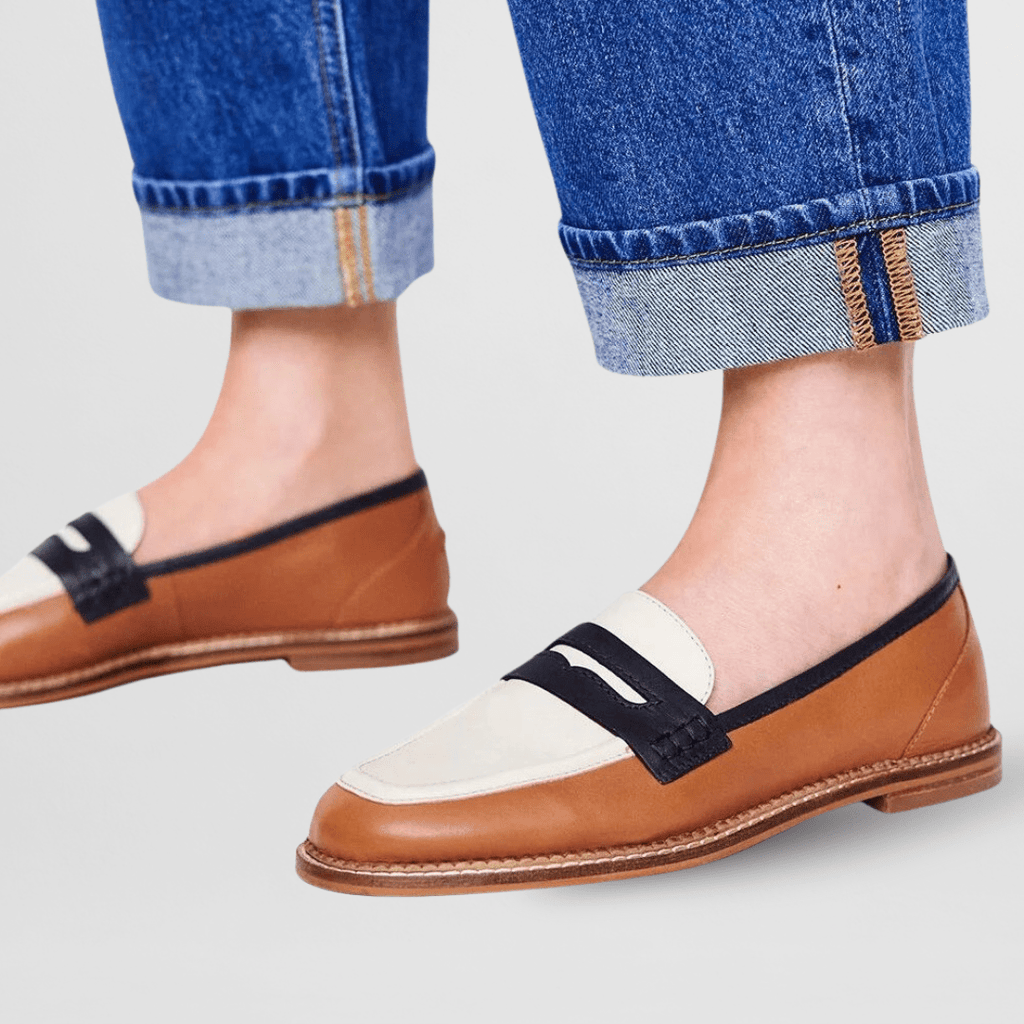 P|H - Bold Color-Block Loafers Diane