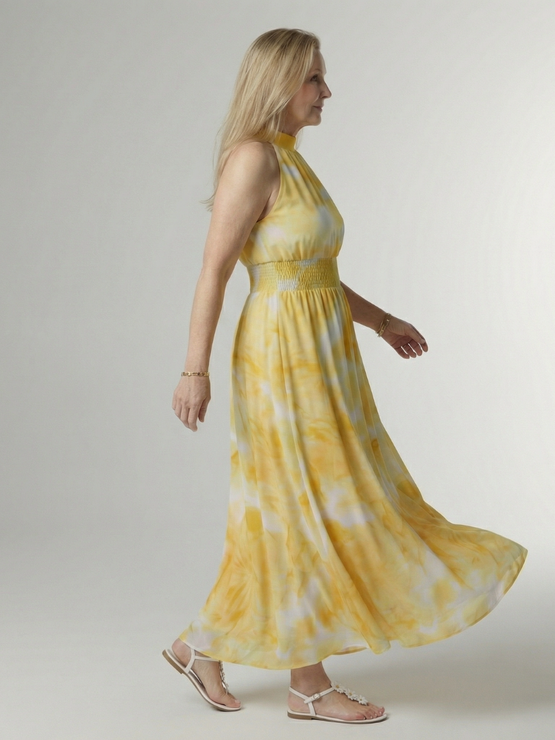 P|H - Halter Neck Midi Dress Chloe