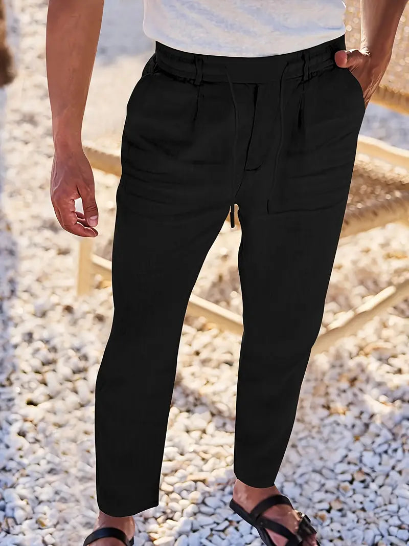 P|H - Linen Wide Leg Pant Marcel
