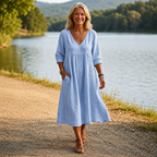 P|H - Effortless Elegant Midi Dress Sandra