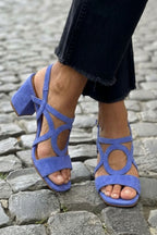 P|H - Sculpted Ring Block Heel Sandals Linda