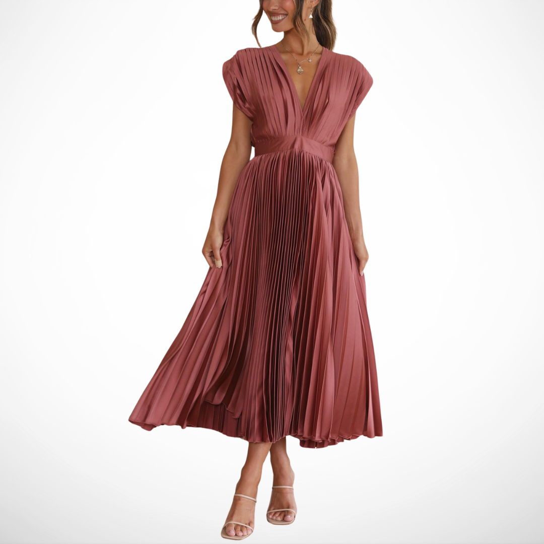 P|H - Pleated Dress Léonie