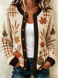 P|H - Autumn Harvest Print Cardigan Cynthia