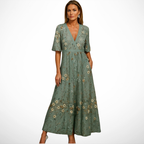 P|H - Botanical Maxi Dress Irène