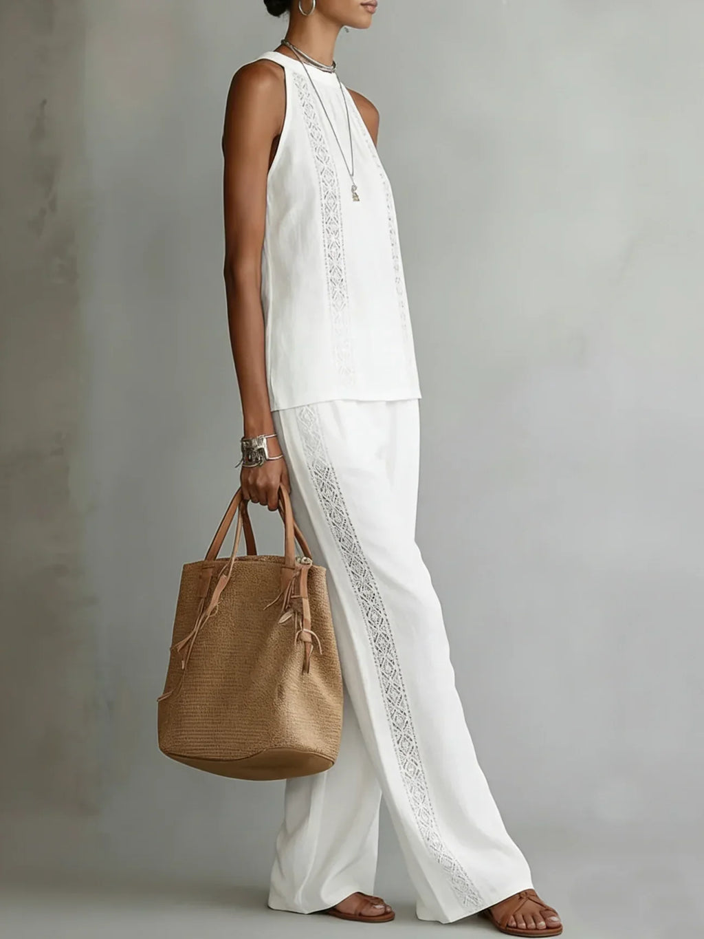 P|H - Elegant Strap Two-Piece Set Camilla