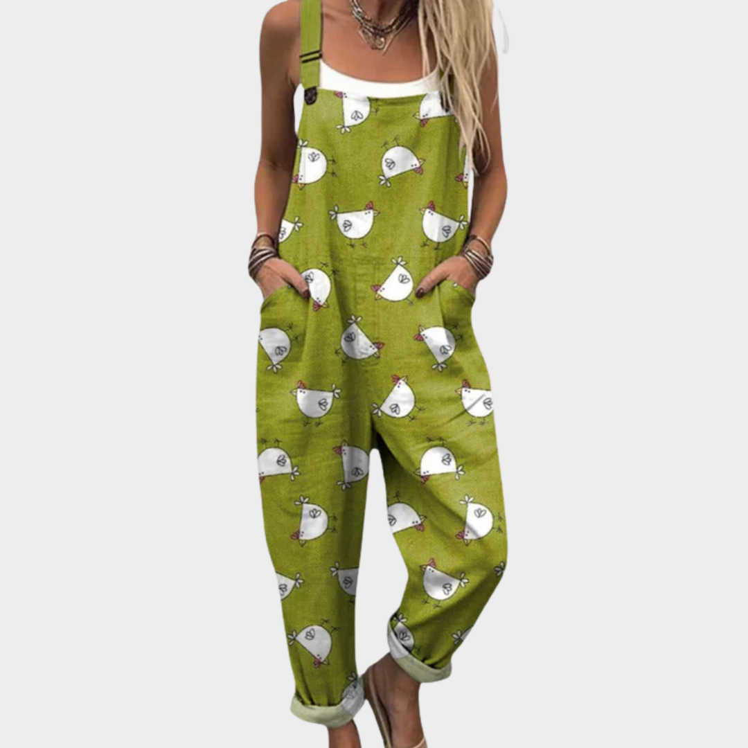 P|H - Comfortable Printed Overall Hélène