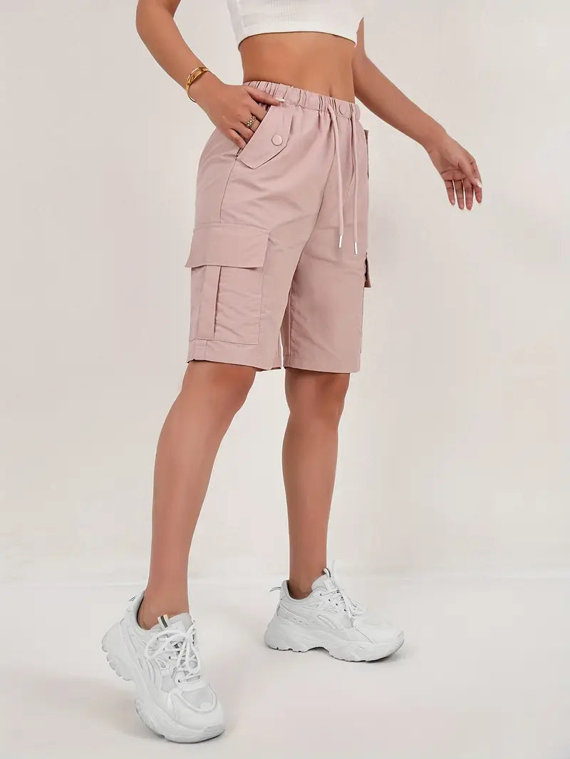 P|H - Lightweight Quick-Dry Cargo Shorts Daisy