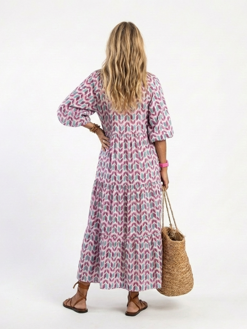 P|H - Long Sleeve Midi Dress Mireya