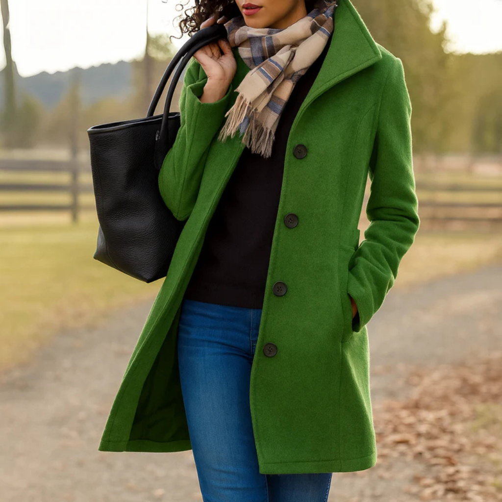 P|H - Classic Single-Breasted Coat Joyce