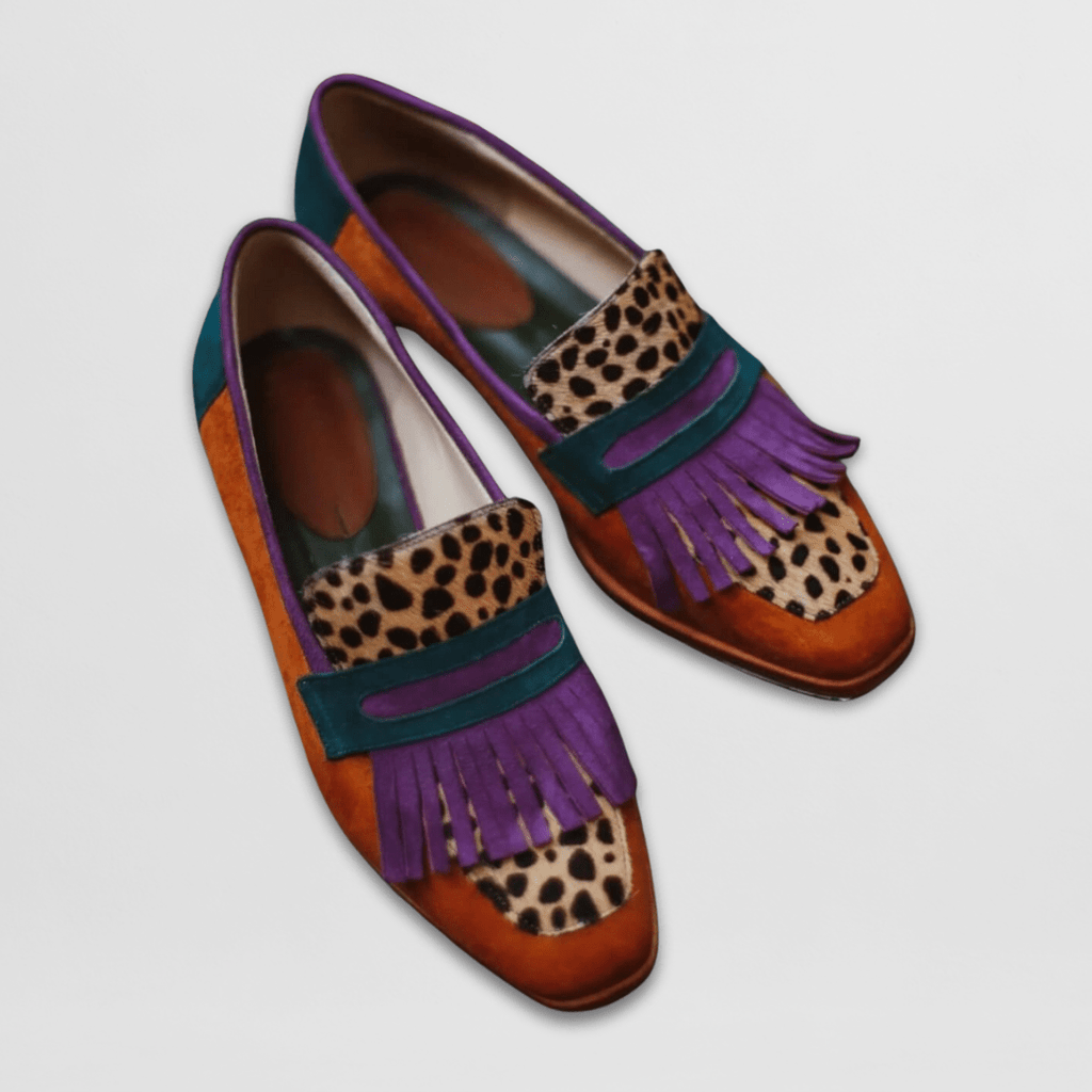 P|H - Metallic Fringe Loafers Eleanor