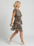 P|H - Animal Print Midi Dress Briar
