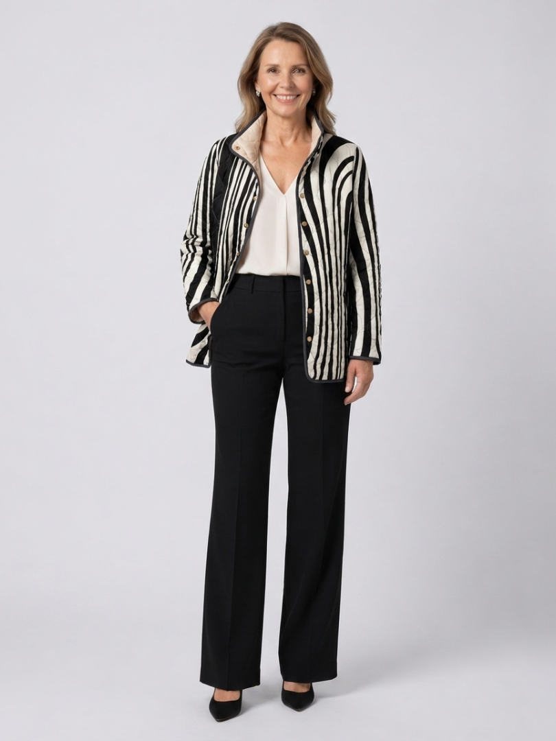 P|H - Printed Quilted Jacket Donna