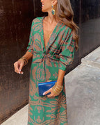 P|H - Floral Midi Dress Florentine