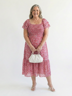 P|H - Off-Shoulder Floral Midi Dress Odette
