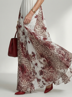 P|H - White Pleated Maxi Dress Penelope