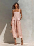 P|H - Square Neck Wide Leg Jumpsuit Sharon