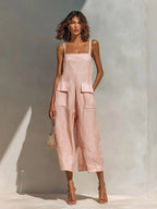P|H - Square Neck Wide Leg Jumpsuit Sharon