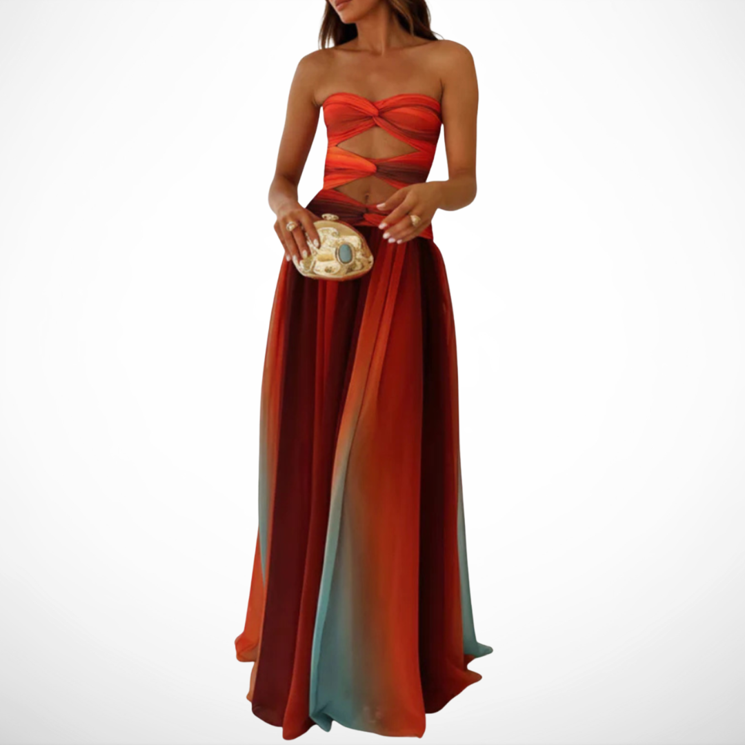 P|H - Elegant Maxi Dress Lila
