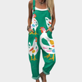 P|H - Comfortable Printed Overall Florence