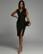 P|H - Slit Dress Violette