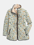P|H - Daisy Print Quilted Jacket Cynthia