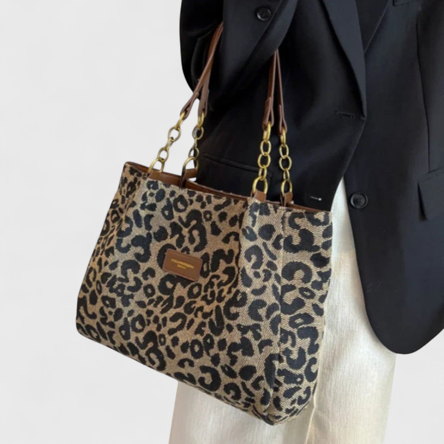 P|H - Shopping Bag Léopard