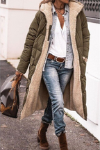 P|H - Reversible Hooded Puffer Coat for Women Nancy