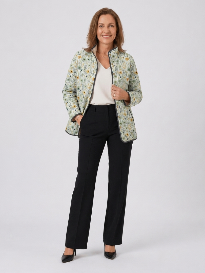 P|H - Printed Quilted Jacket Donna