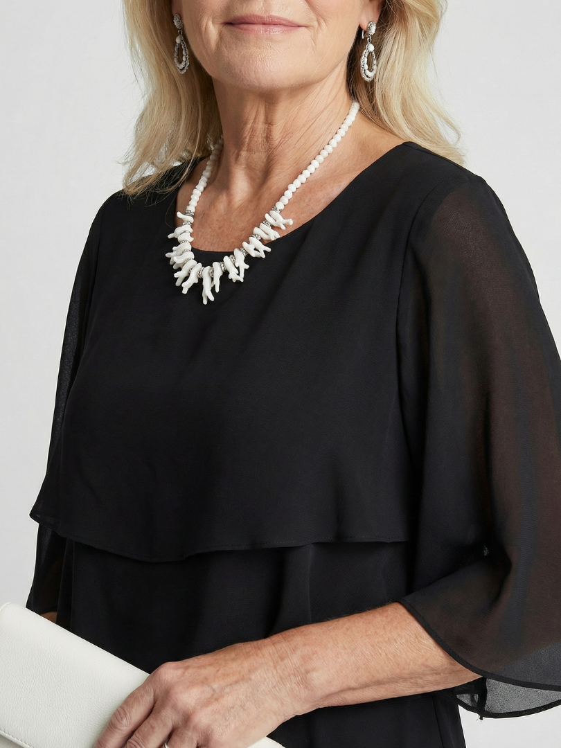 P|H - Ruffled Midi Dress Margaux