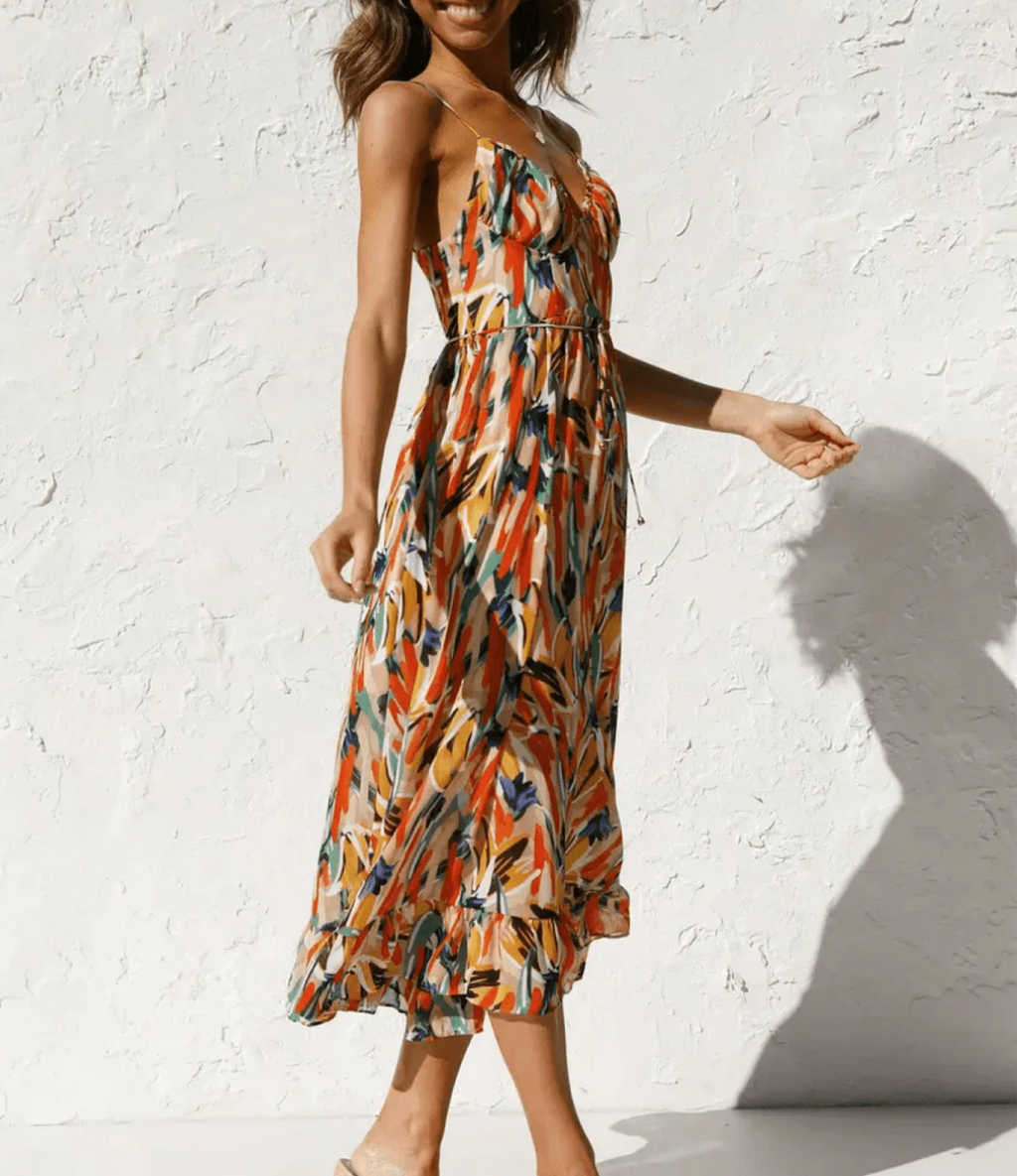 P|H - Midi Dress Celeste