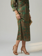 P|H - Midi Wrap Dress Stella