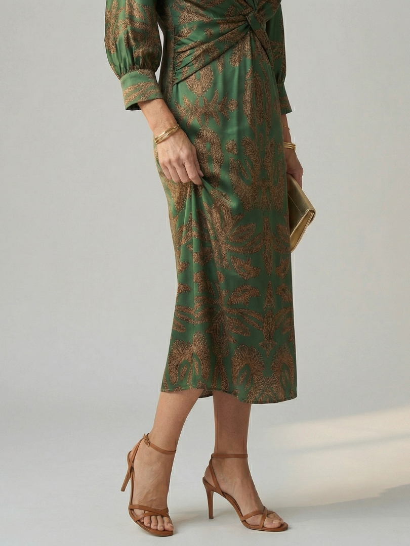 P|H - Midi Wrap Dress Stella