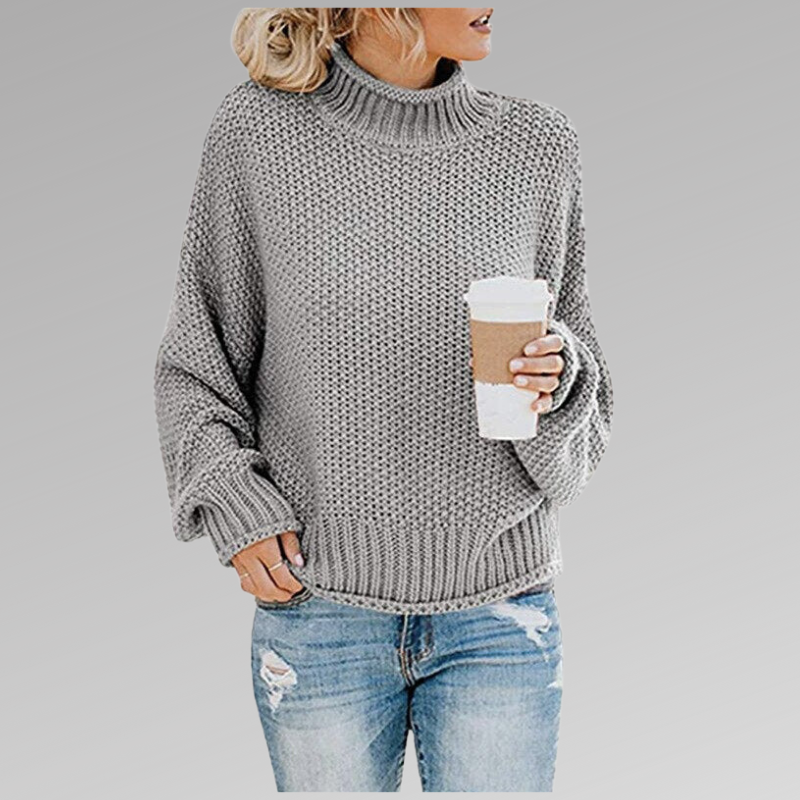 P|H - Chunky Knit Turtleneck Sweater Joyce