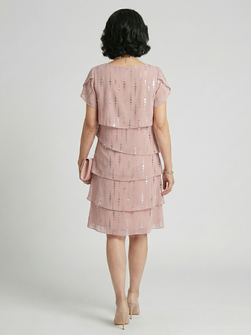 P|H - Polka Dot Knee-Length Dress Makena